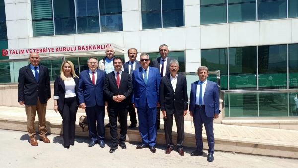 TalimTerbiye Kurulu Başkan Yardımcısı Dr. Ahmet İşleyen Beye Ziyaret